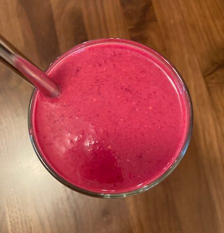 Magical Magenta Smoothie Recipe Featuring a Beautiful Superfood