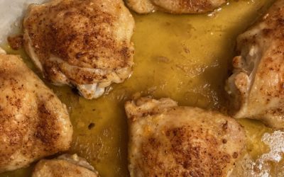 The Best Oven-Baked Chicken Thighs Recipe