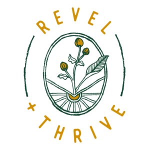 Revel + Thrive Logo